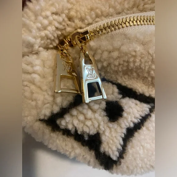 Louis Vuitton 2019 Monogram Giant Teddy Fleece Bumbag - Picture 8 of 16